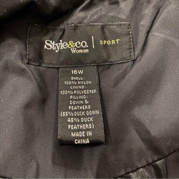 Style & Co Women’s Sport Down Filled Puffer Vest - Picture 10 of 12